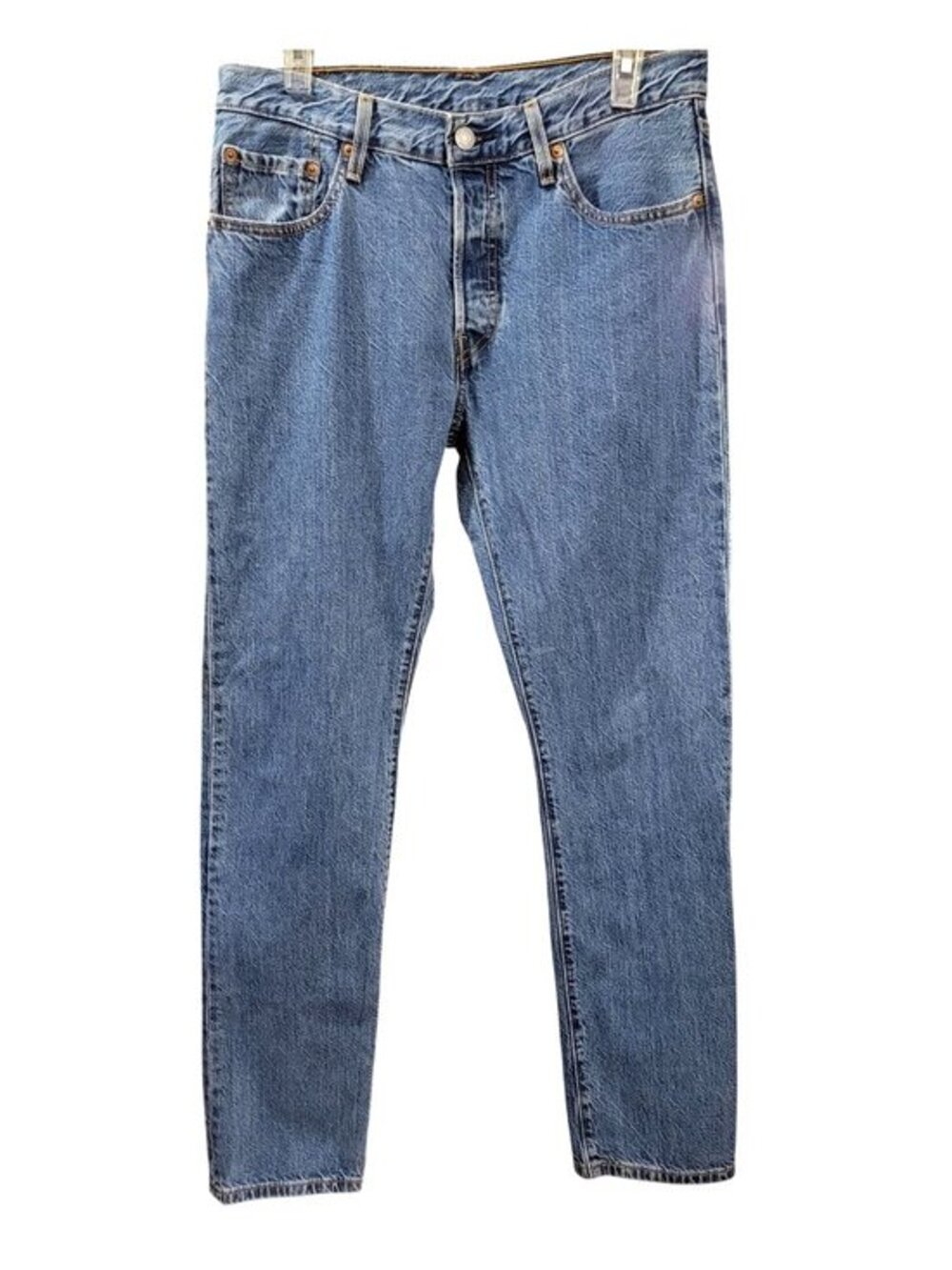 Vintage Levi's 501 Original Button-Fly Women's Jeans Classic Blue Denim